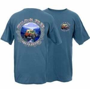 Peace Frogs Wild & Free T-Shirt ~ X-Large ~ 100% Cotton ~ Brand New!